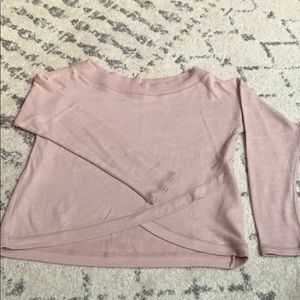 Light pink A&F sweater